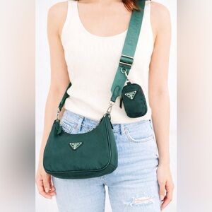 Crossbody Bag - Dark Green NWT